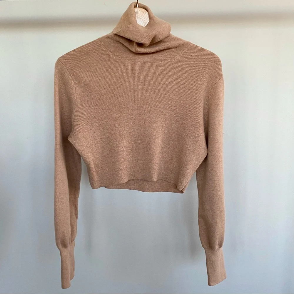 Aritzia Wilfred Rebecca wool-blend turtleneck sweater. 🤎 - Picture 4 of 7